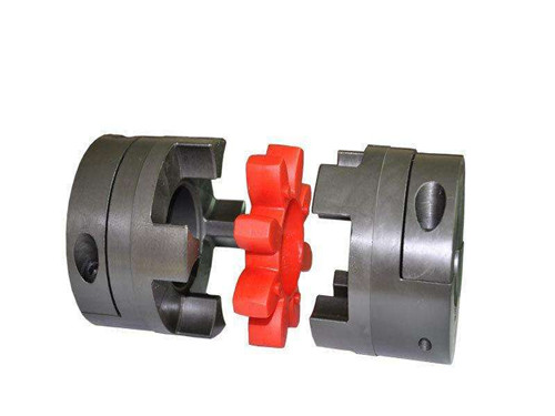 夾緊式花鍵梅花型彈性聯軸器